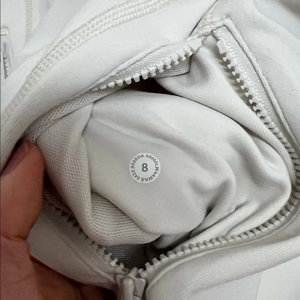 Lululemon Define Jacket *Luon |Size 8 White Opal - Picture 8 of 11